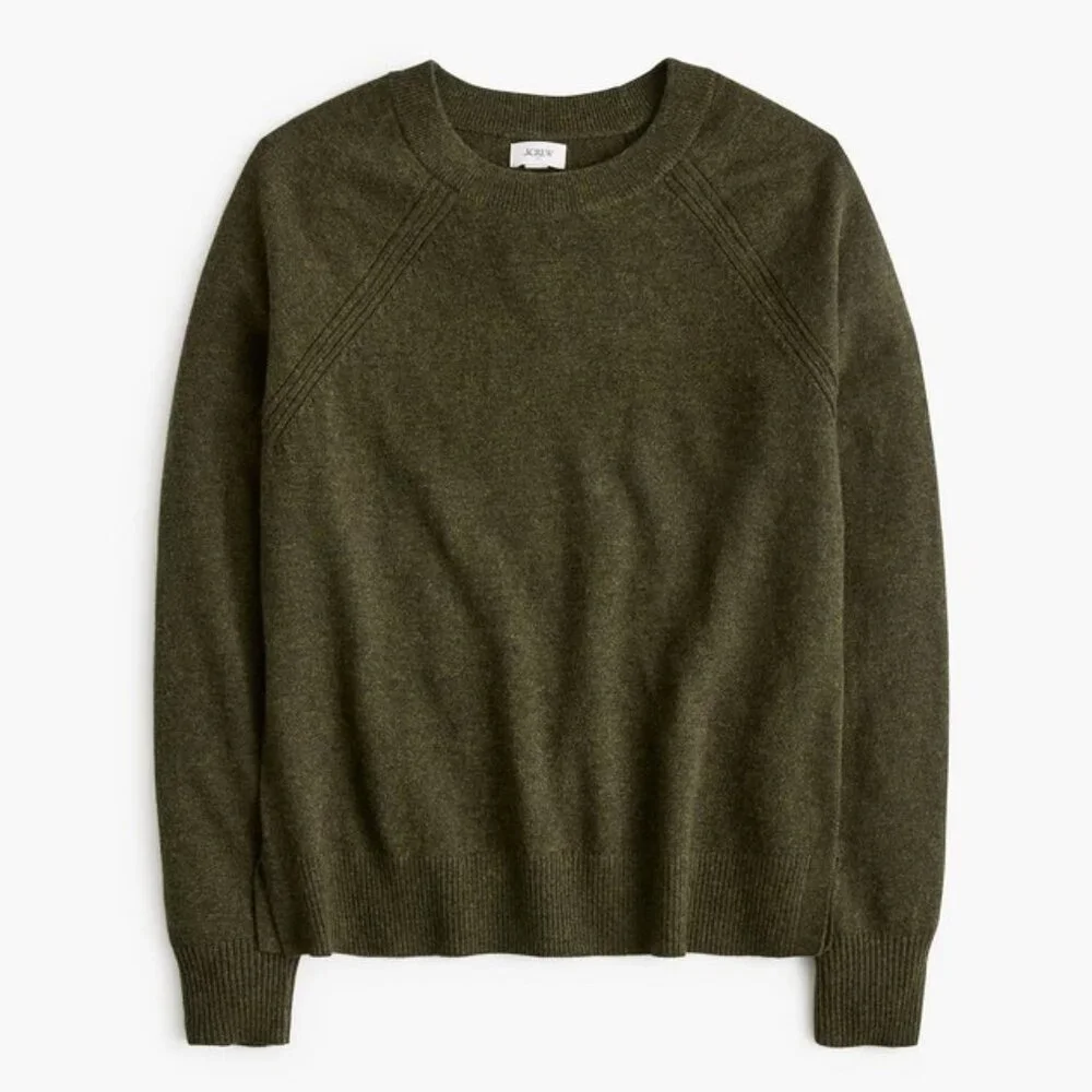 J. Crew Wool-blend boyfriend sweater 2X
